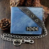 Student Casual Wallet with Anti Thief Chain