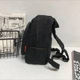 Classic Canvas Backpack for Couples Unisex College Pockets