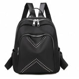 Waterproof Women's Shoulder Backpack for Teen Girls