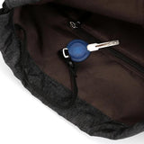 Unisex Portable Drawstring Bag Oxford Students Backpack Waterproof