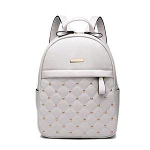 Casual Bead Backpack for Teenage Girls Female Backpack