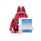 Buylor Women Backpack Waterproof Nylon Zipper School Bag