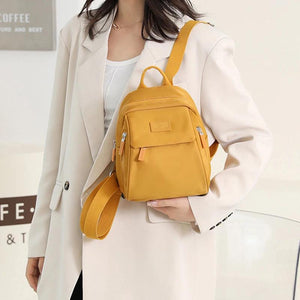 Mini Anti-theft Waterproof Nylon Women Backpack