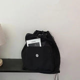 String Backpacks Women Couples Multi-func Chain Bag Solid Students OL Bagpack