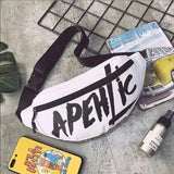 Fashion Hip-Hop Belt Bag Harajuku Shoulder Sling Chest Pocket Women Waist Bag