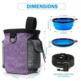 Pet Training Snack Pouch Portable Dog Treat Feed Bait Waist Bag