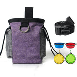 Pet Training Snack Pouch Portable Dog Treat Feed Bait Waist Bag