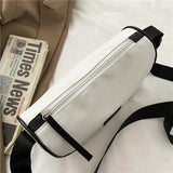 Small Lightweight Shoulder Bag for Women Summer Sports Messenger Waist Bag