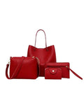 4 IN 1 Woman Bag Shoulder Bag Messenger Bag Wallet Handbag