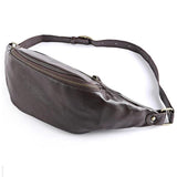 Men Messenger Bag Casual Travel Chest Bag High PU Leather Men's Shoulder Bag