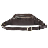 Men Messenger Bag Casual Travel Chest Bag High PU Leather Men's Shoulder Bag