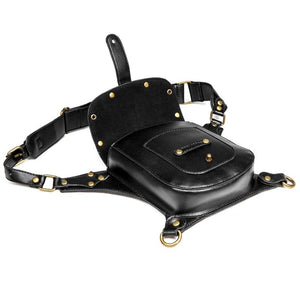 Halloween Messenger Bag Punk Tactical Waist Bag Fanny Pack