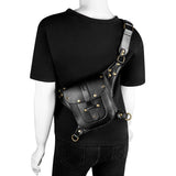 Halloween Messenger Bag Punk Tactical Waist Bag Fanny Pack