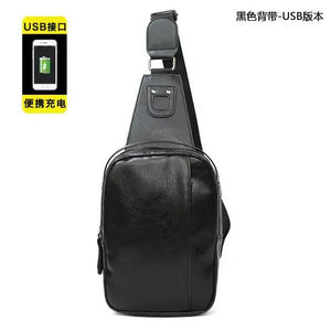 Men's Sports Chest Bag Casual Waist Bag Shoulder Bag