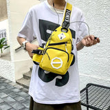 Chest Bag Ladies Messenger Shoulder Bag Young Couple Sports Satchel Backpack