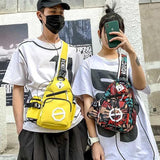 Chest Bag Ladies Messenger Shoulder Bag Young Couple Sports Satchel Backpack