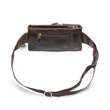 Leather Waist Bag Men'S Leather Men Waist Bag Heuptas Belt Bag Bolso De Cintura