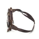 Leather Waist Bag Men'S Leather Men Waist Bag Heuptas Belt Bag Bolso De Cintura