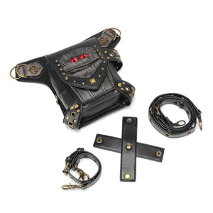 Steam Punk Chain Bag Single Shoulder Messenger Bag Waist Bag