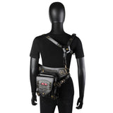 Steam Punk Chain Bag Single Shoulder Messenger Bag Waist Bag