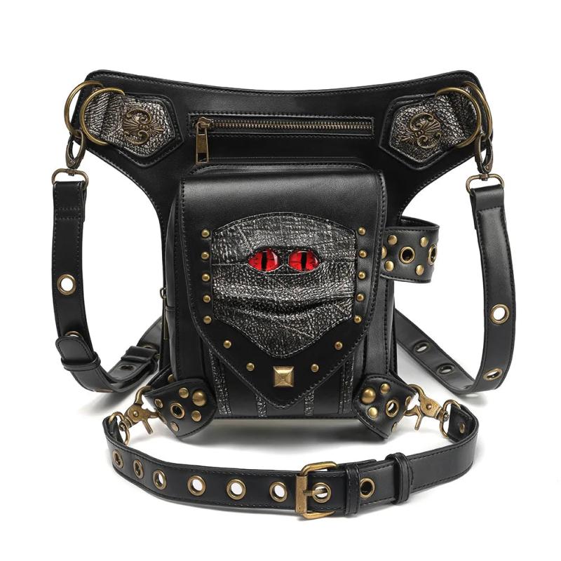Steam Punk Chain Bag Single Shoulder Messenger Bag Waist Bag