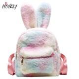 Cute Bunny Plush Backpack with Rabbit Ears