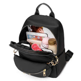 Women Backpack Shoulder Bag School Bag For Teenager Girls Oxford cloth