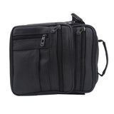 Men's Leather Shoulder Messenger Bag Cross-body Satchel