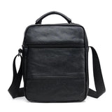 Men's Leather Shoulder Messenger Bag Cross-body Satchel