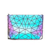 Seasonblack Women's Geometric Luminous Shoulder Bag