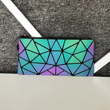 Seasonblack Women's Geometric Luminous Shoulder Bag