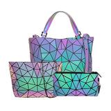 Seasonblack Women's Geometric Luminous Shoulder Bag