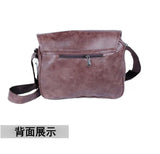 Men's Small Flap Bag Messenger Crossbody Shoulder Bag