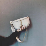 Newhotstacy Chain Bag Single Shoulder Chest Bag