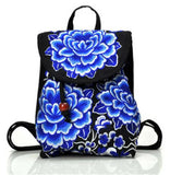 Folk-Custom Embroidery Ethnic Style School Bag for Women