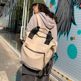 Waterproof Harajuku College Backpack All-match Portable Nylon Bag