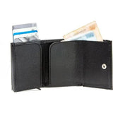 Automatic Mechanism Faux Leather Wallet