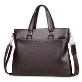 Men Laptop Bag Leather Executive Business Office Attache Tote