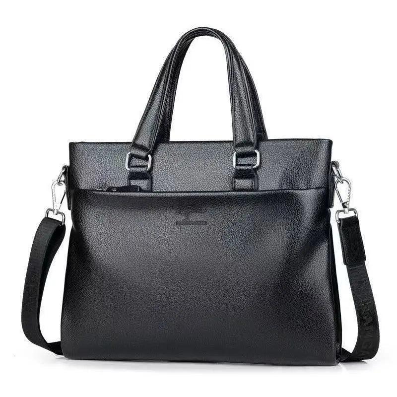 Men Laptop Bag Leather Executive Business Office Attache Tote