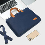Women Portable Shockproof Laptop Briefcases Computer Bag Business Document Tote
