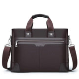 Men's Briefcase Business Handbag 14-inch Computer Bag