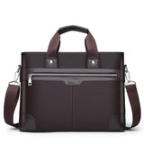 Men's Briefcase Business Handbag 14-inch Computer Bag
