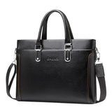 Men's Leather Business Bag Briefcase
