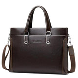 Men's Leather Business Bag Briefcase
