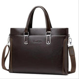 Men's Leather Business Bag Briefcase