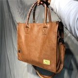 Men's Business Bag Handbag Laptop Shoulder File Bag