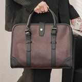 Men's Business Handbag Briefcase Old Single Shoulder Bag