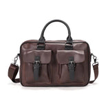 Men's PU Leather Shoulder Bag Briefcase