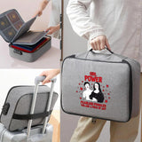 Briefcase Tote Documents Organizer File Lockbox Security