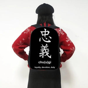 Kids Hunter X Hunter Backpack Canvas School Bag